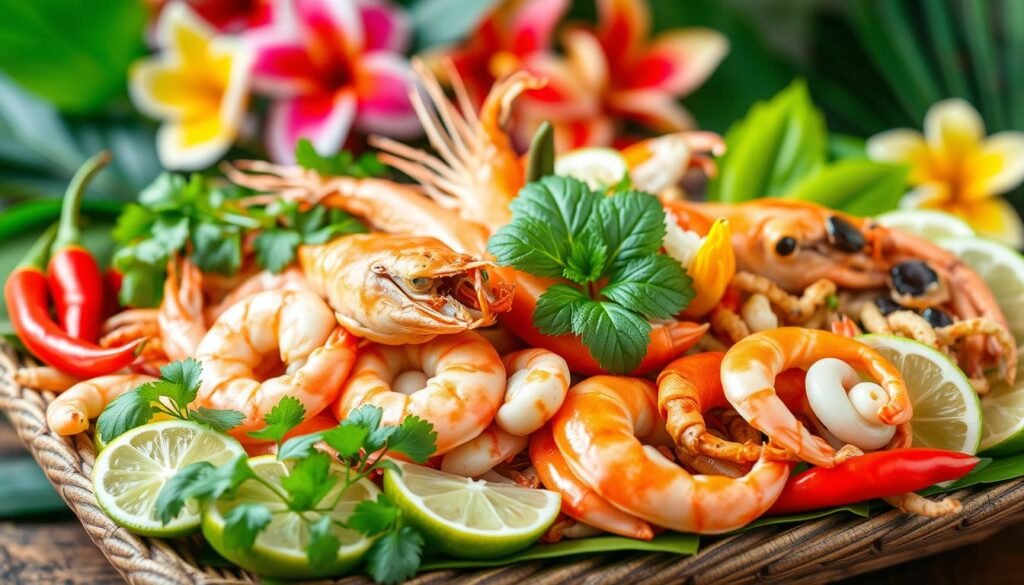 Thai seafood