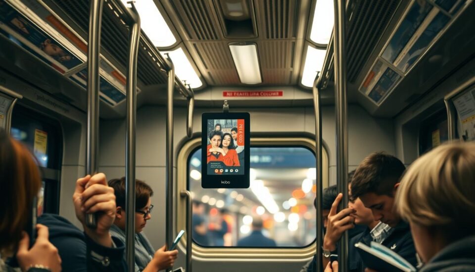 kobo libra colour reading on subway