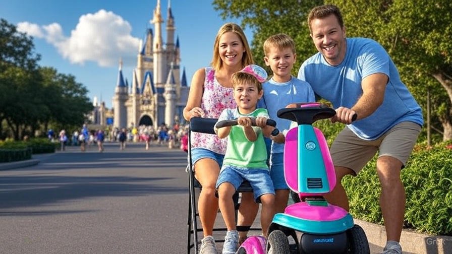 guide to renting a scooter at Disney
