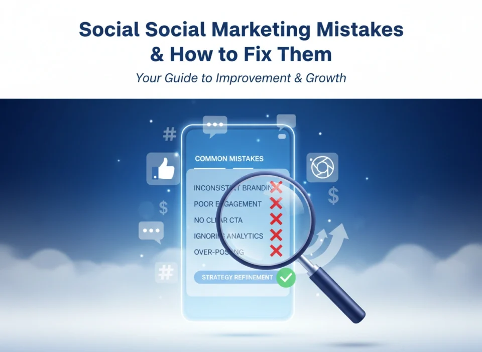 Social Media Marketing Mistakes & How to Fix Them