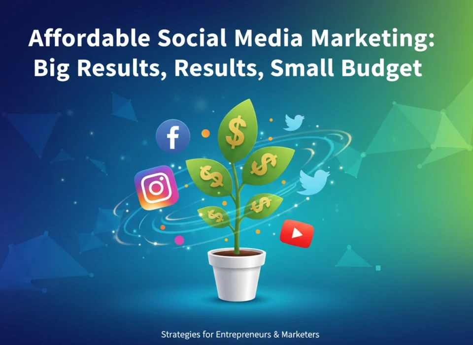 Affordable Social Media Marketing: Big Results, Small Budget