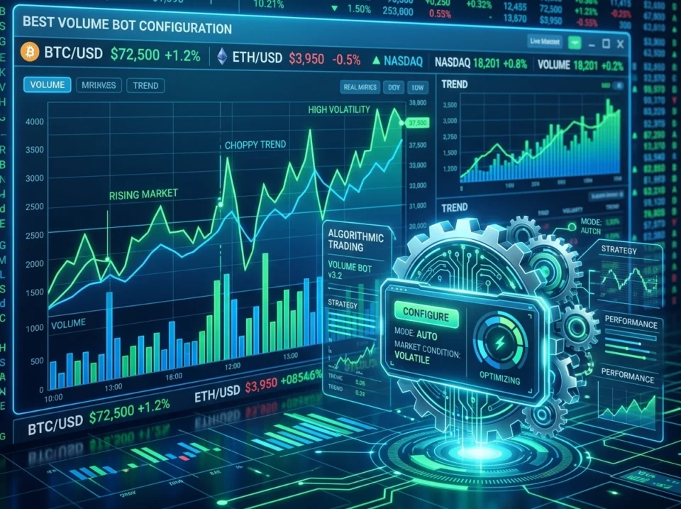 How to Configure the Best Volume Bot for Different Market Conditions
