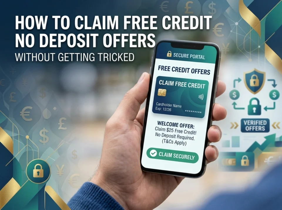How to Claim Free Credit No Deposit Offers Without Getting Tricked