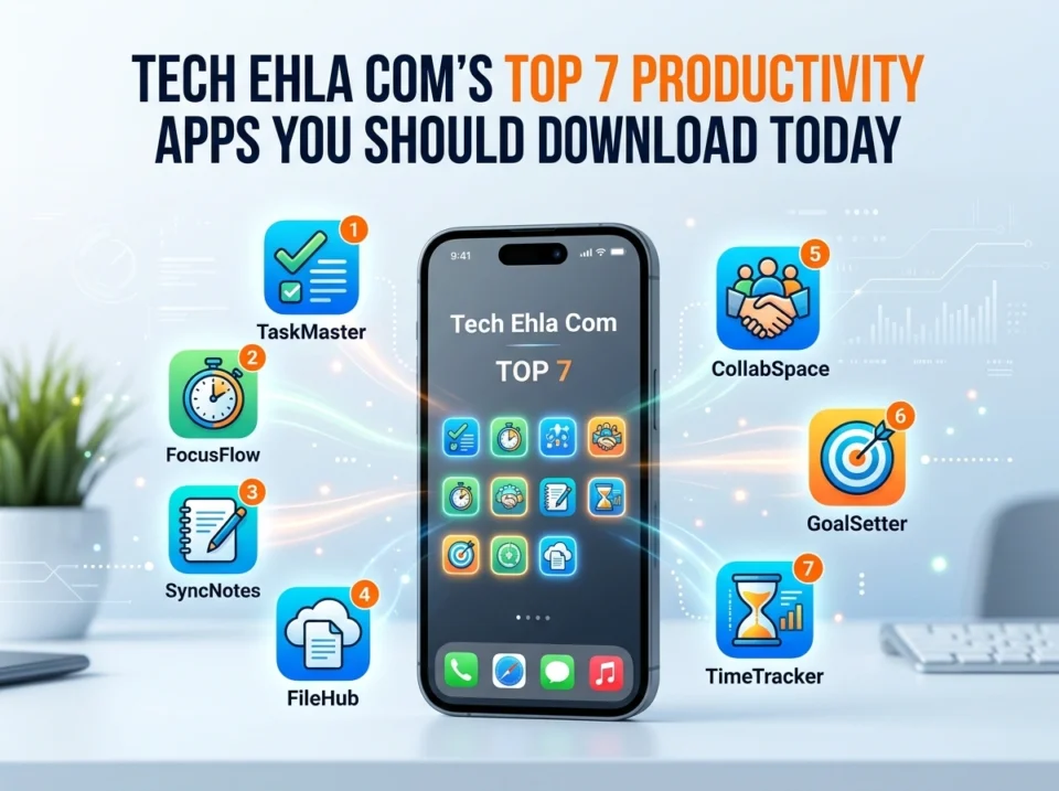 Tech Ehla Com's Top 7 Productivity Apps You Should Download Today