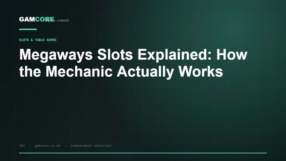 Megaways Slots Explained: How the Mechanic Actually Works — Gamcore UK